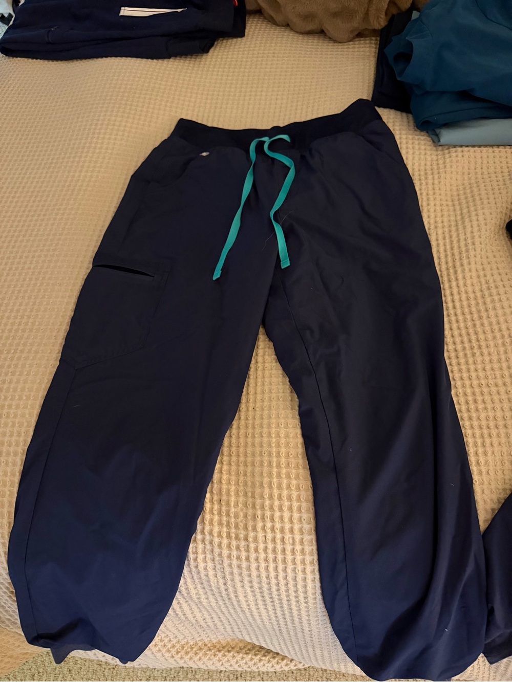 FIGS FreeX Navy Zamora Jogger Scrubs
